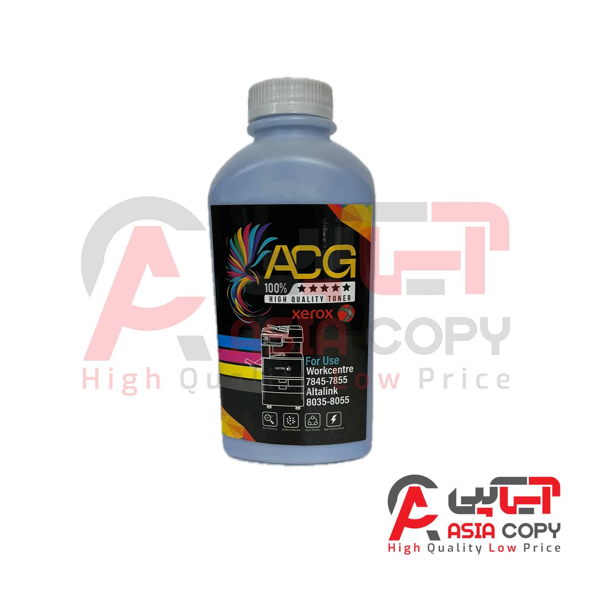 تونر زیراکس رنگی 7855/8055 (رنگ آبی)
